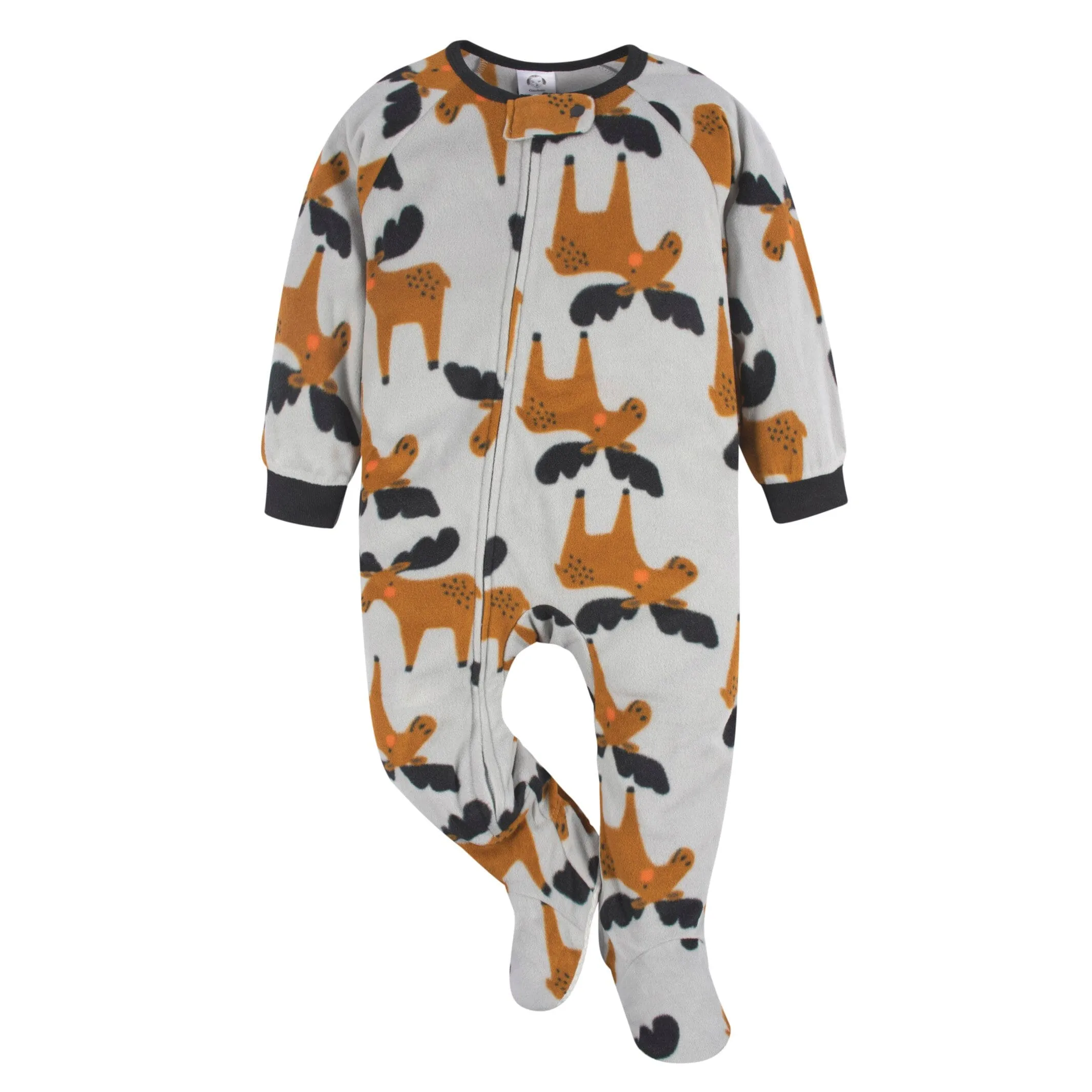 2-Pack Baby & Toddler Boys Moose Fleece Pajamas