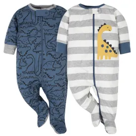 2-Pack Baby Boys Dinosaur Sleep 'N Plays