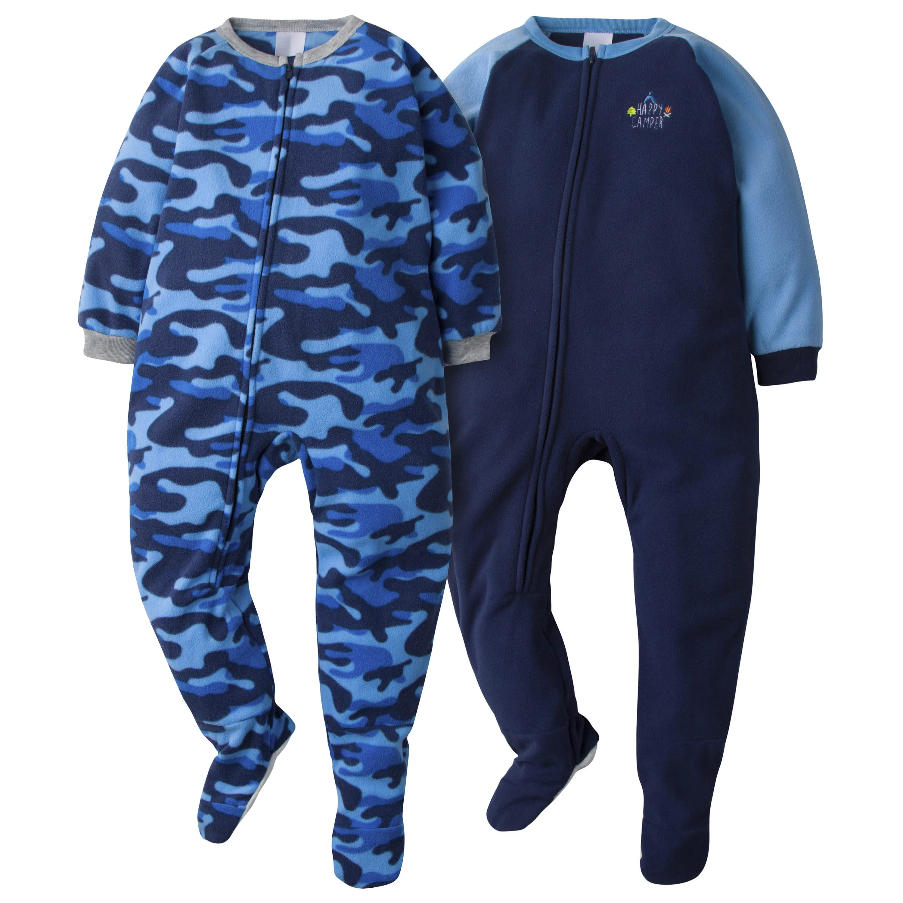 2-Pack Toddler Boys Fleece Pajamas - Camo