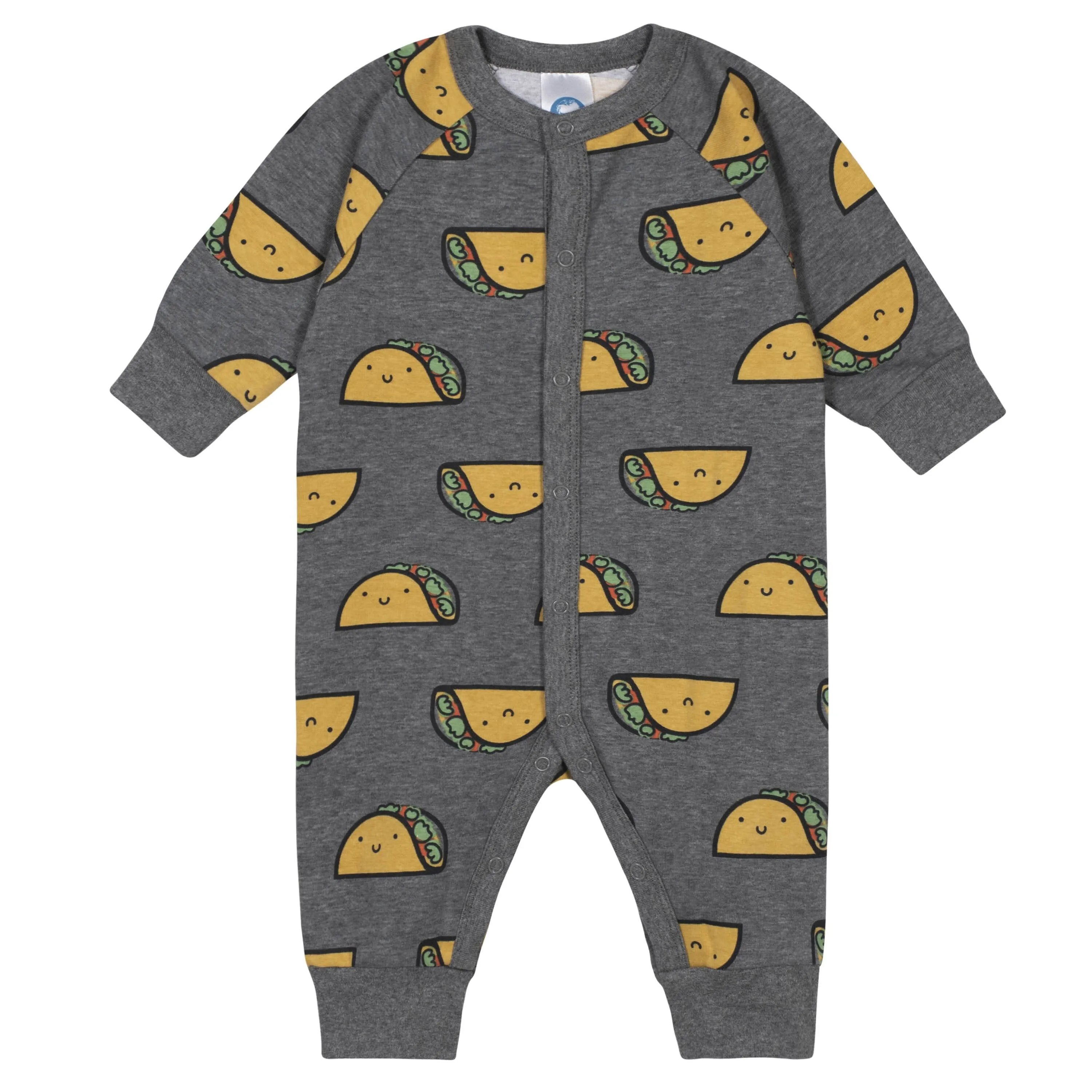 2-Piece Baby Taco Coverall and Cap Set