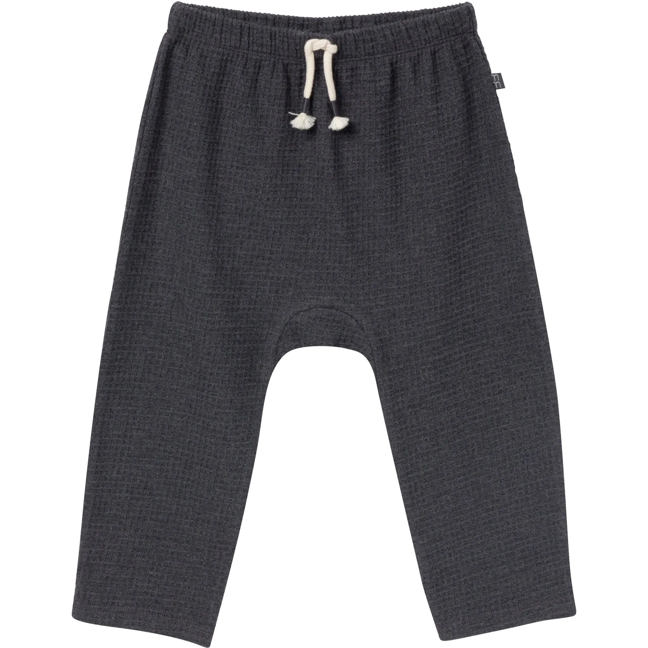 2-Piece Infant & Toddler Boys Charcoal Heather Pants and Shirt Set