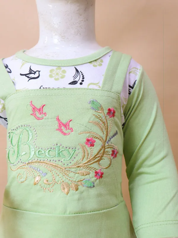 3Mth - 9Mth Becky Green Baby Suit For Newborn BGF NBS124