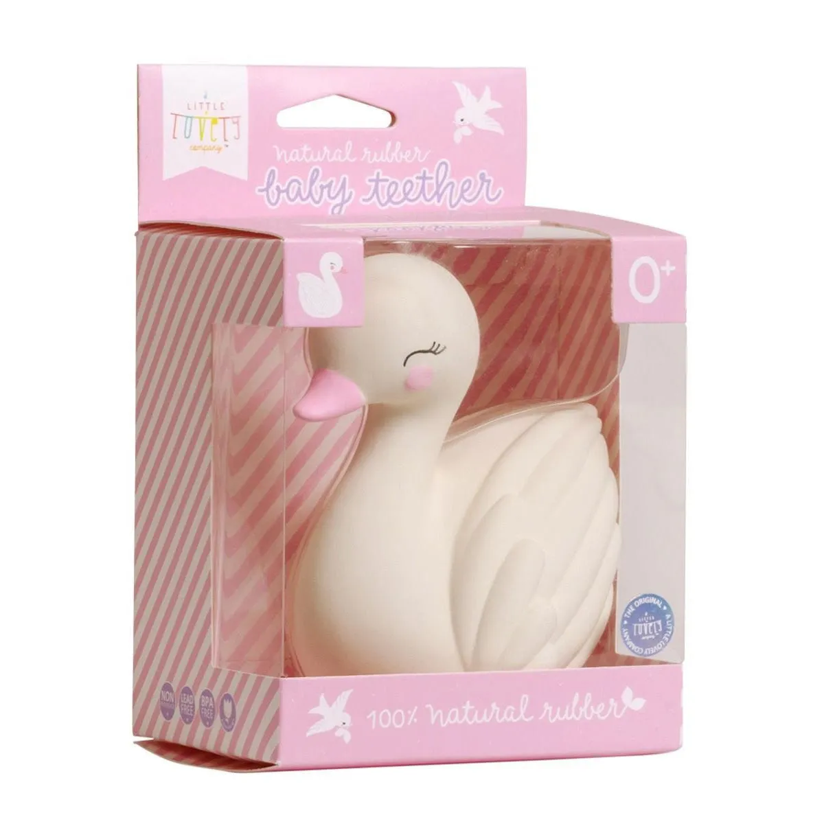 A Little Lovely Company Teething Toy - Swan