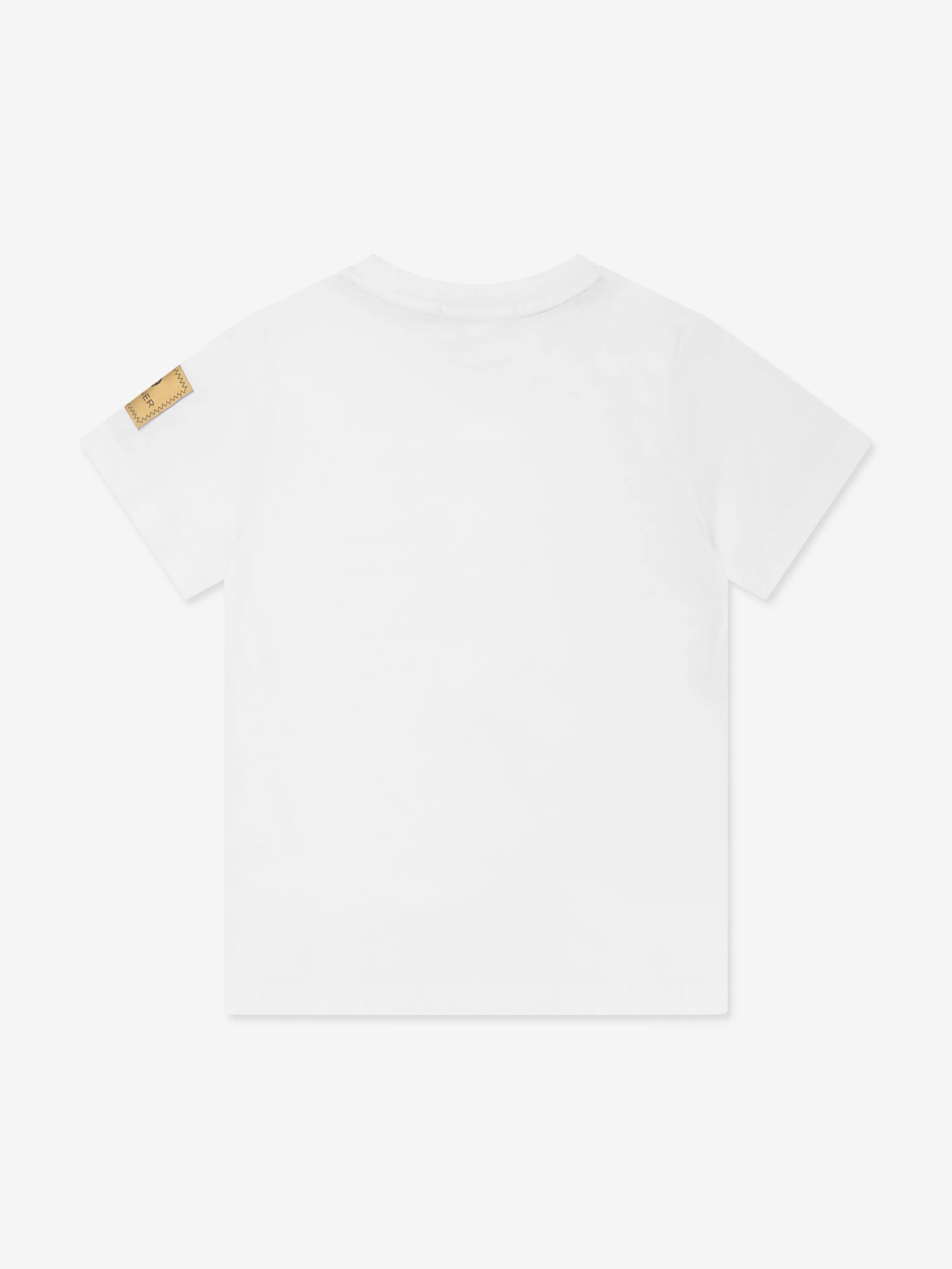 Aigner Boys Logo Print T-Shirt in White