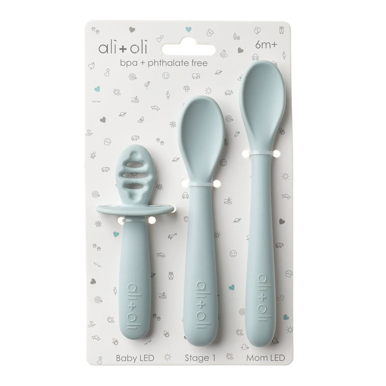 Ali Oli Spoon Set for Baby- 3pc