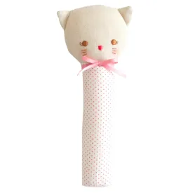 Alimrose Odette kitty squeaker spot pink