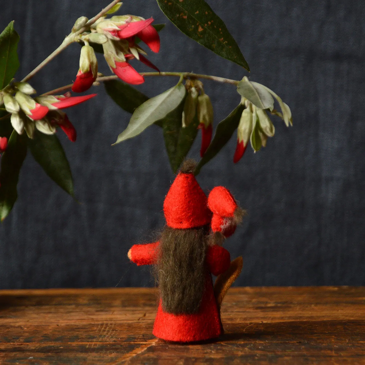 Ambrosius Handcrafted Wool Flower Fairies - Christmas Collection