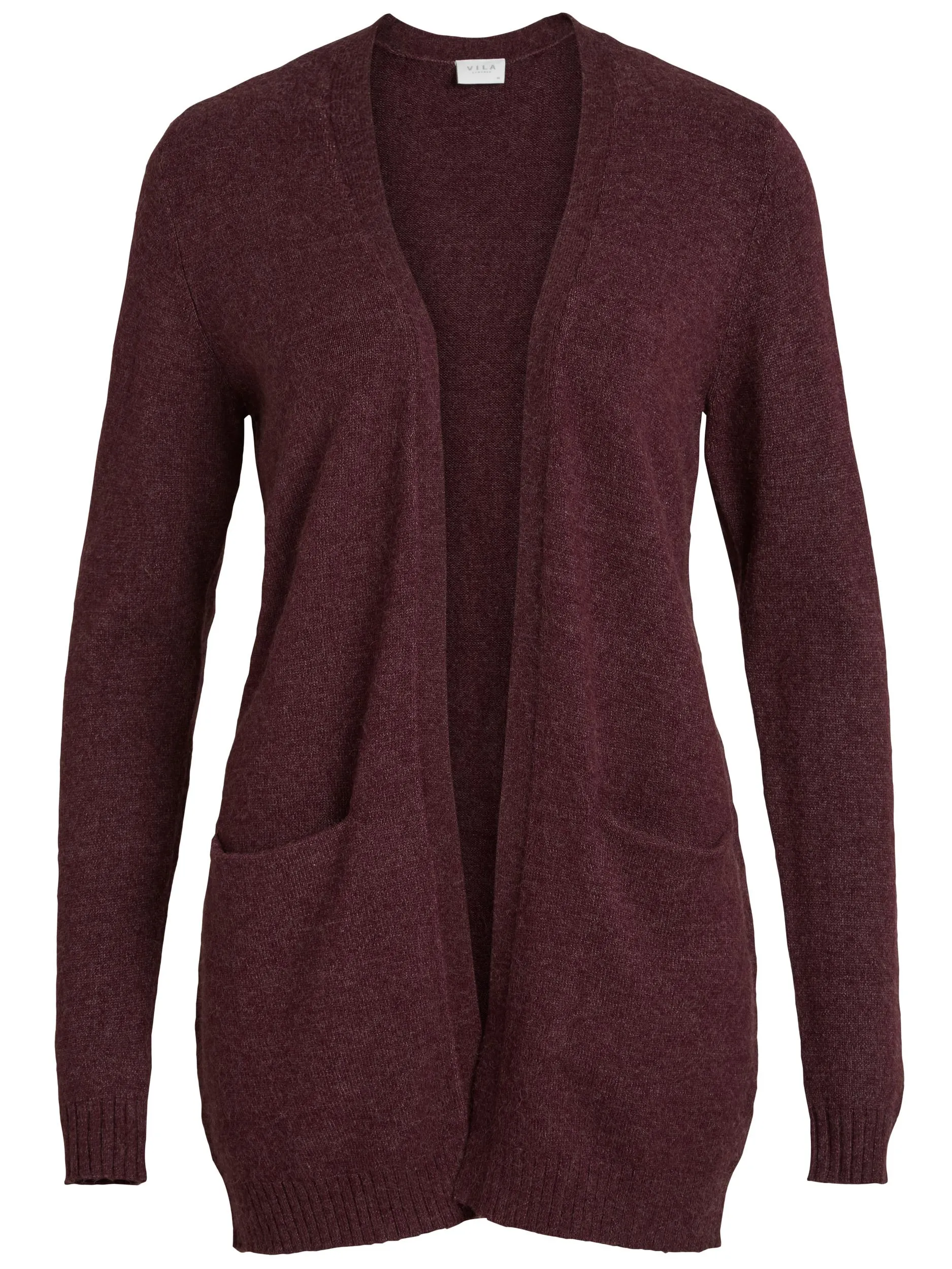 ASHLEY OPEN KNIT CARDIGAN (WINETASTING)