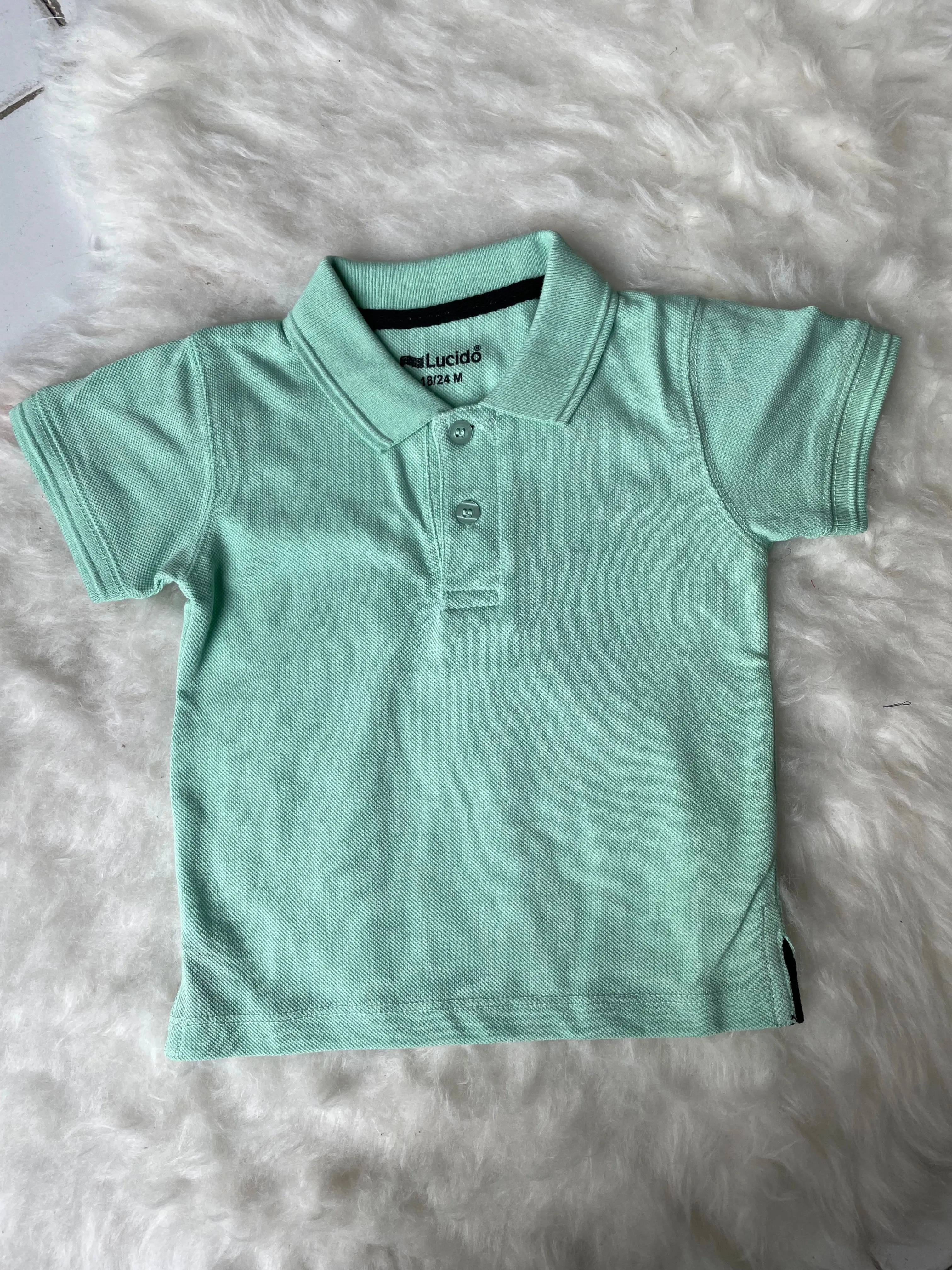 B431-Polo Shirt Sea Green