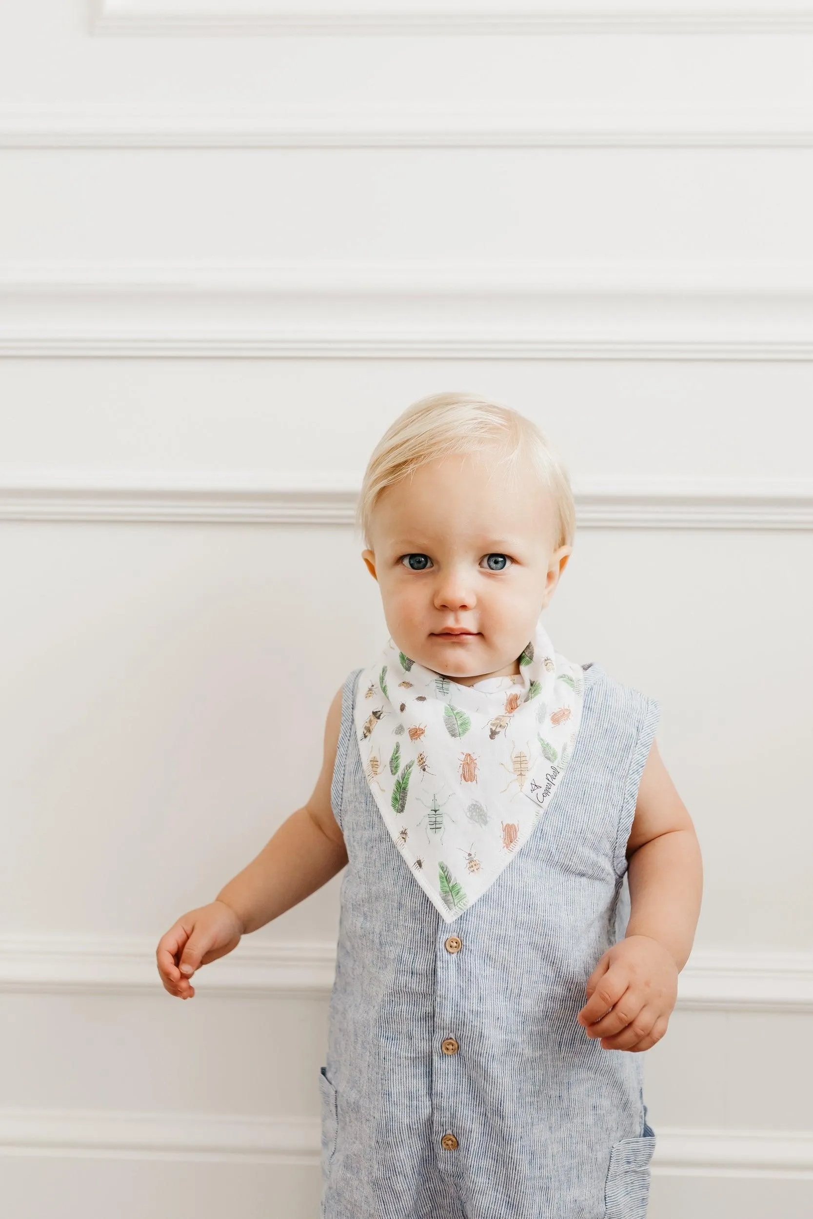 Baby Bandana Bibs - Peanut