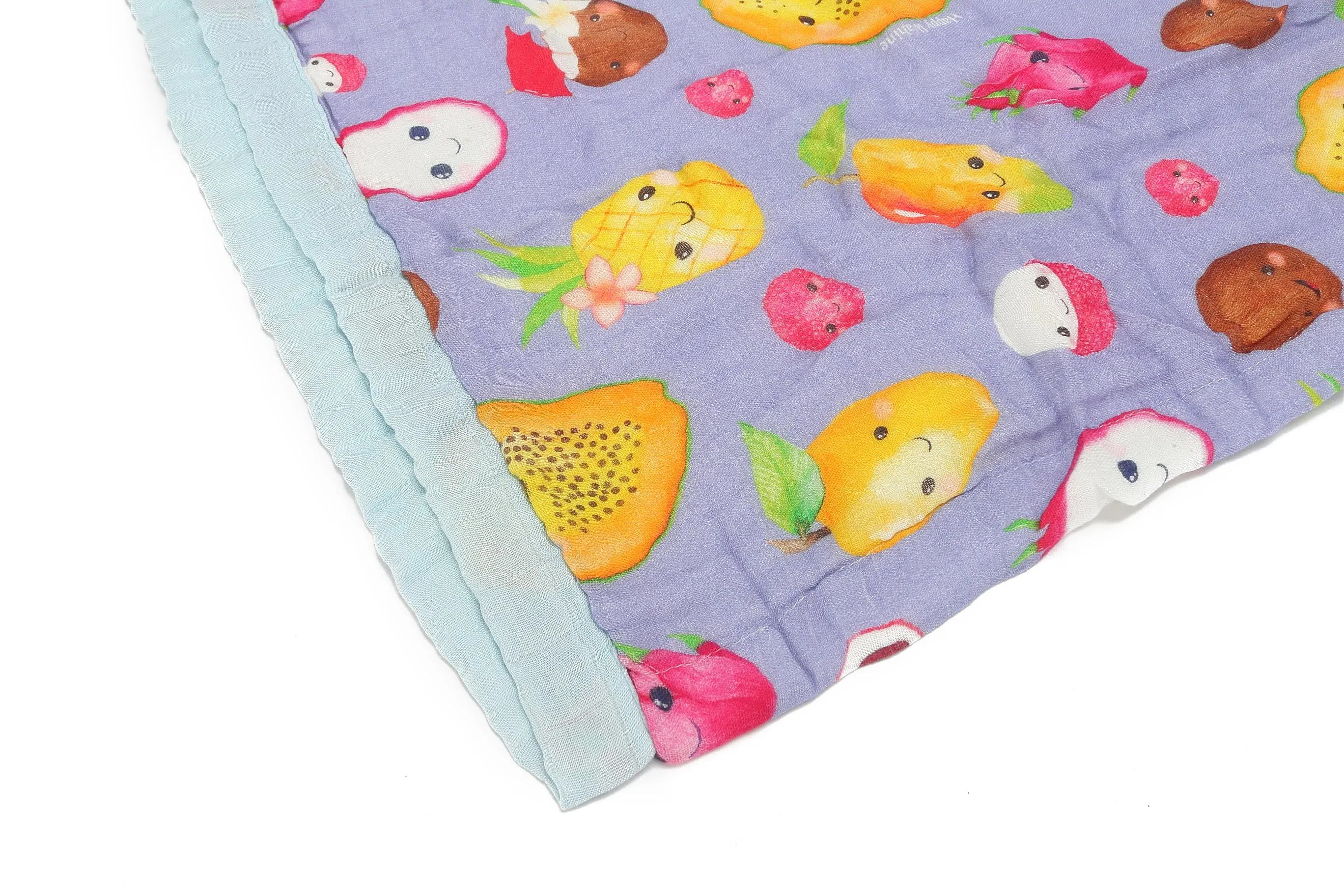 Baby Blanket Hawaiʻi Fruits Lavender