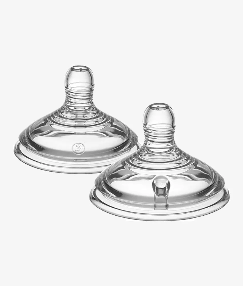 Baby Bottle Teats - Tommee Tippee  Closer To Nature  0m