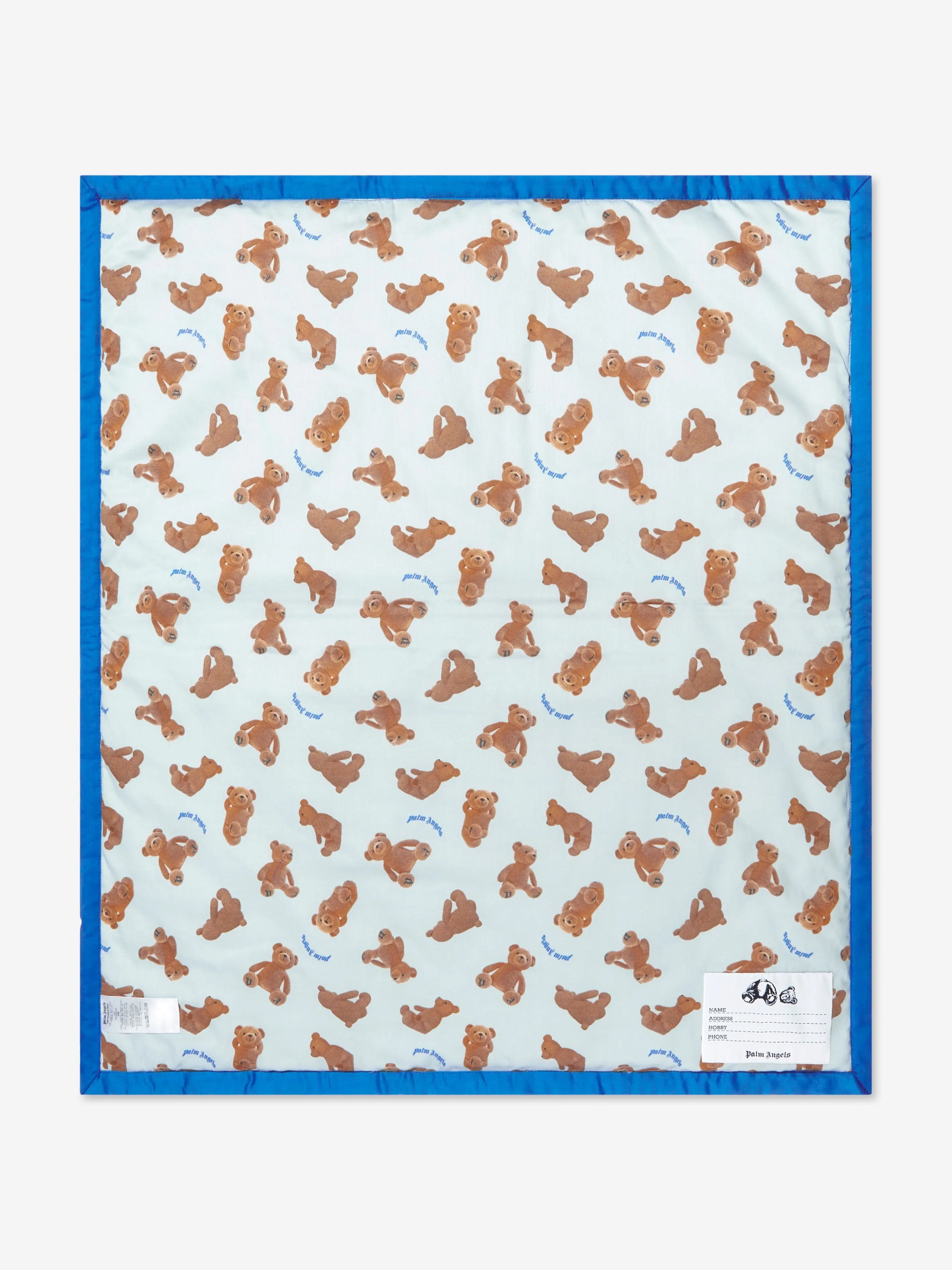 Baby Boys AOP PA Bears Blanket in Blue