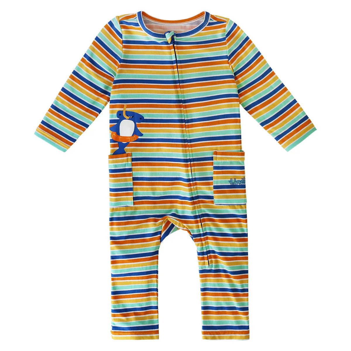 Baby Boys' Long Sleeve Everyday Romper