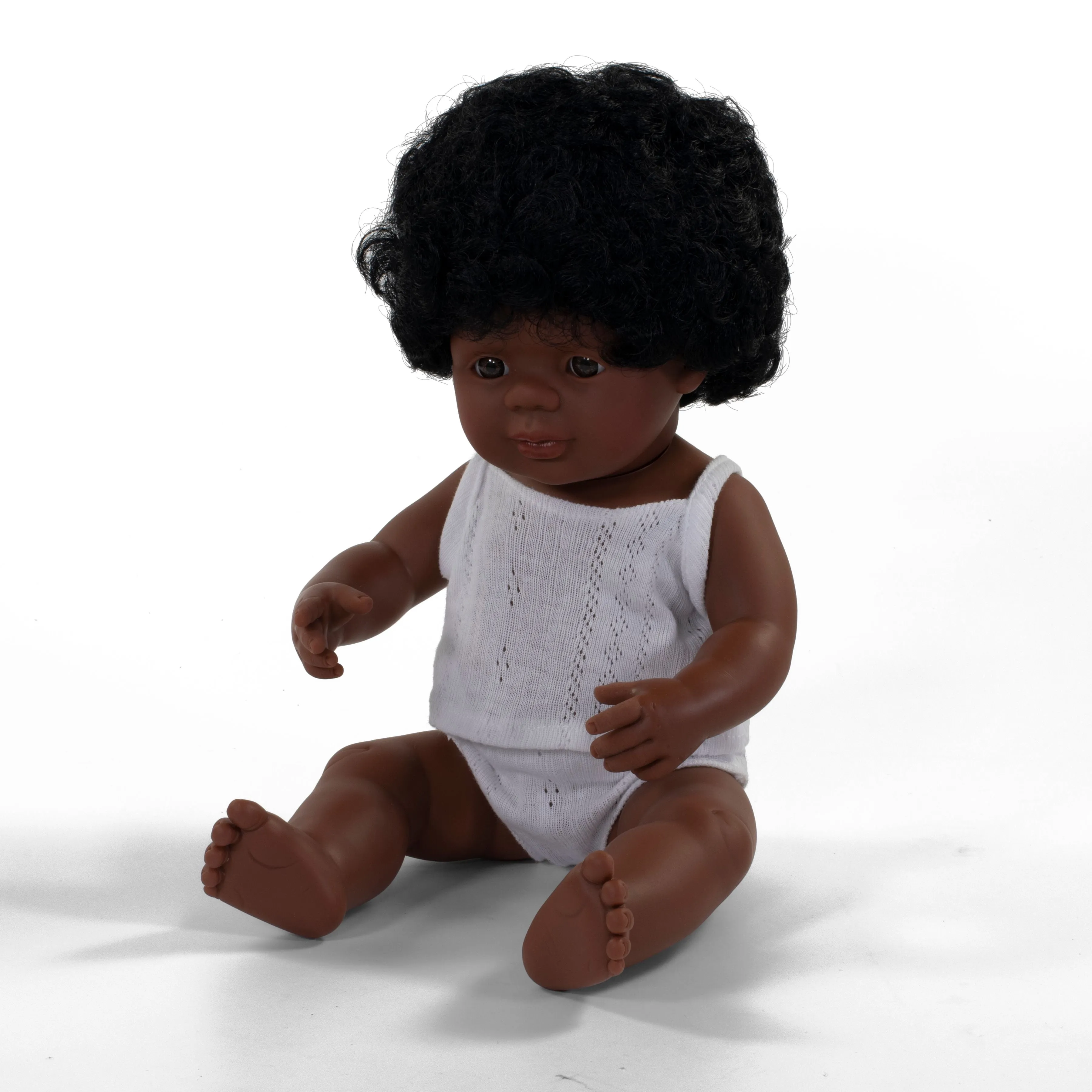 Baby Doll - African American Girl - 38cm - BPA Free