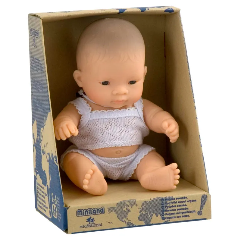 Baby Doll - Asian Boy - 21cm - BPA Free