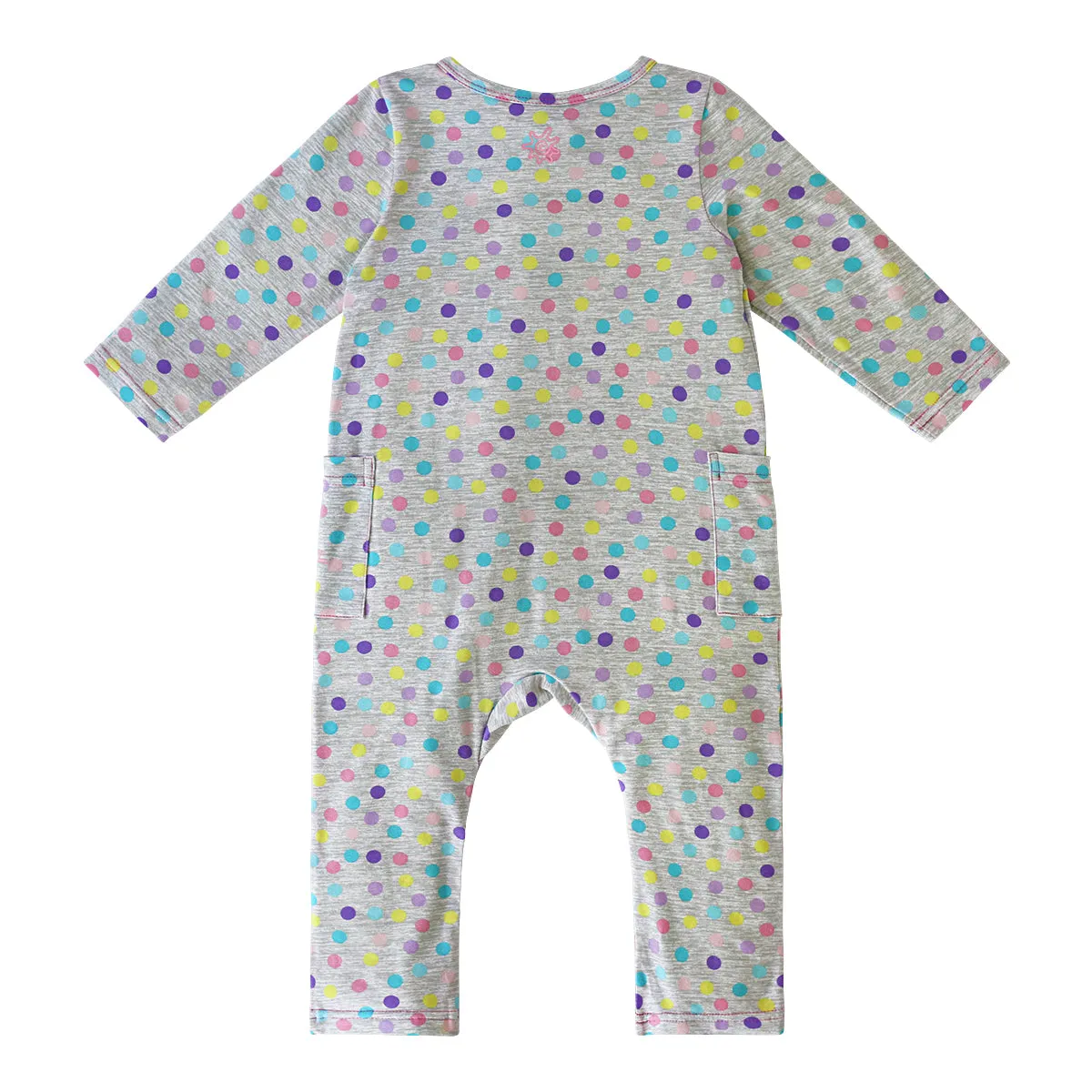 Baby Girl's Long Sleeve Everyday Romper