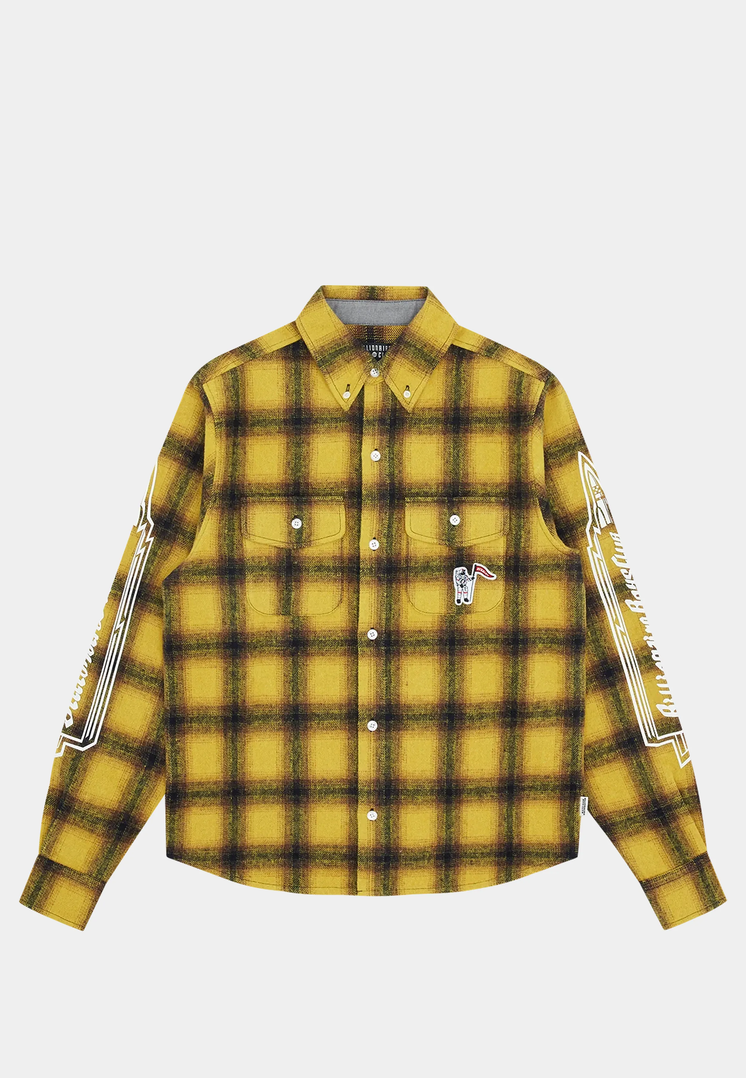 BBC Check L/S Shirt Yellow