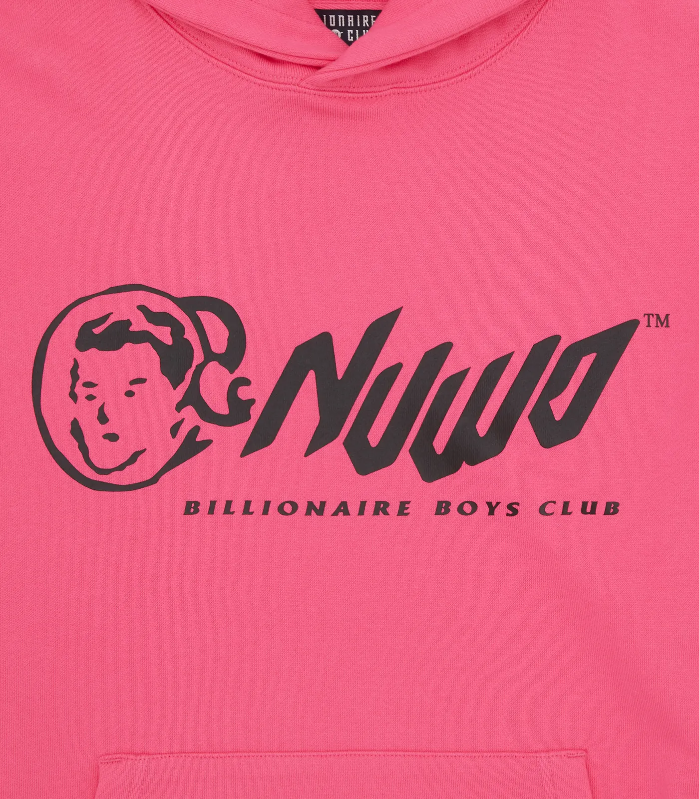 BBC X NUWO OG LOGO POPOVER HOOD - PINK