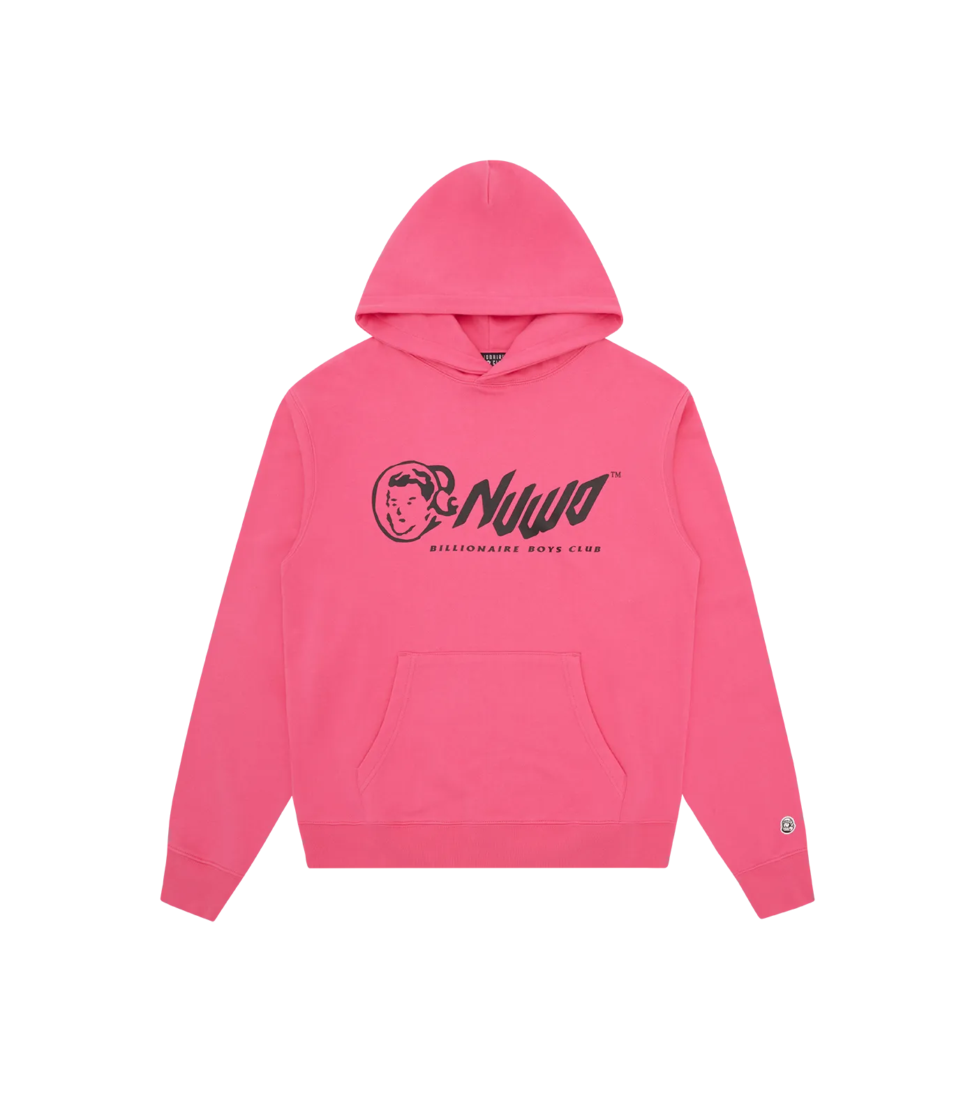 BBC X NUWO OG LOGO POPOVER HOOD - PINK