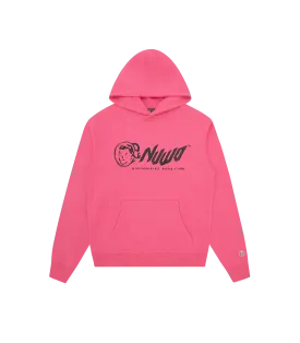 BBC X NUWO OG LOGO POPOVER HOOD - PINK