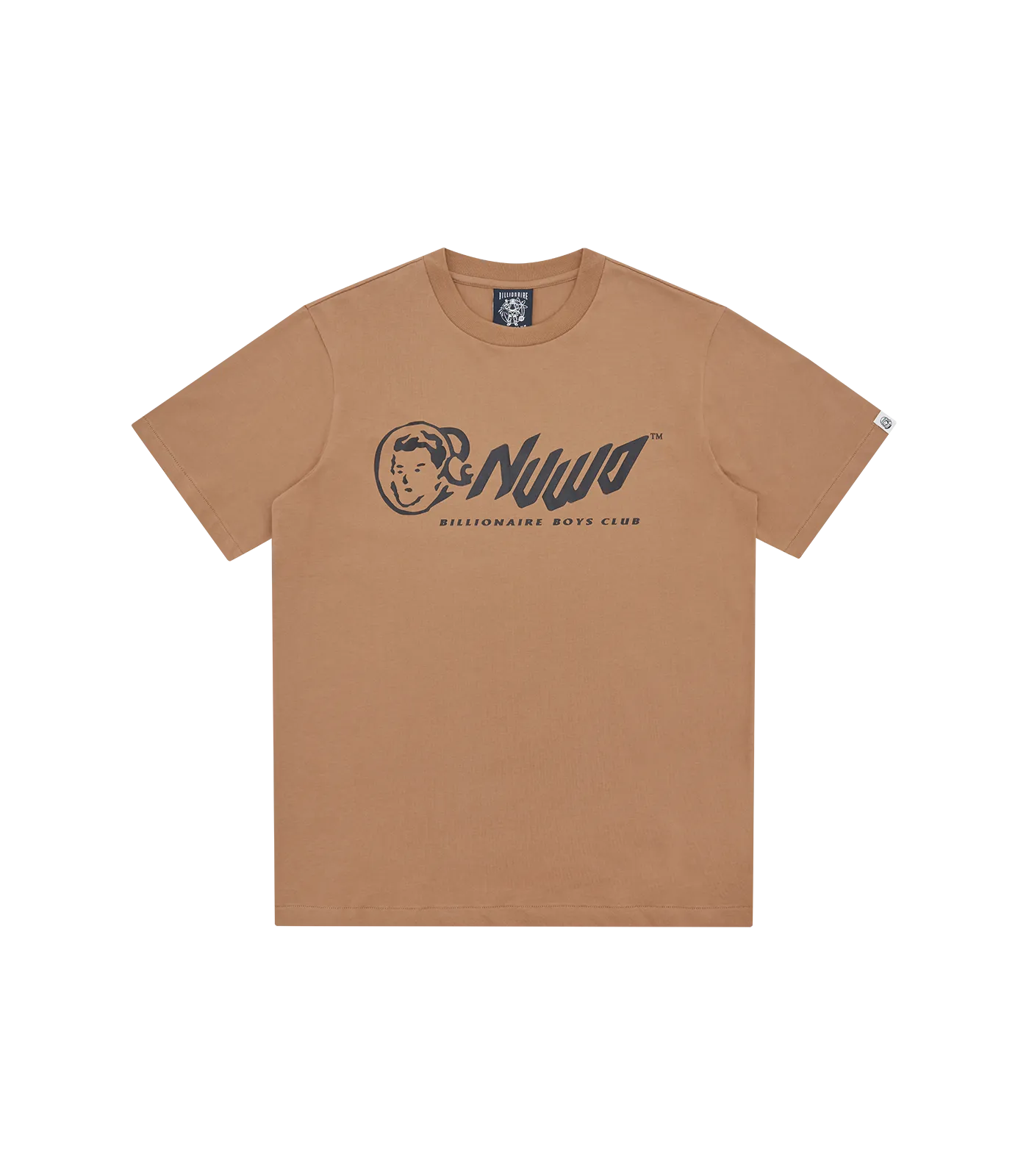 BBC X NUWO OG LOGO T-SHIRT - BROWN