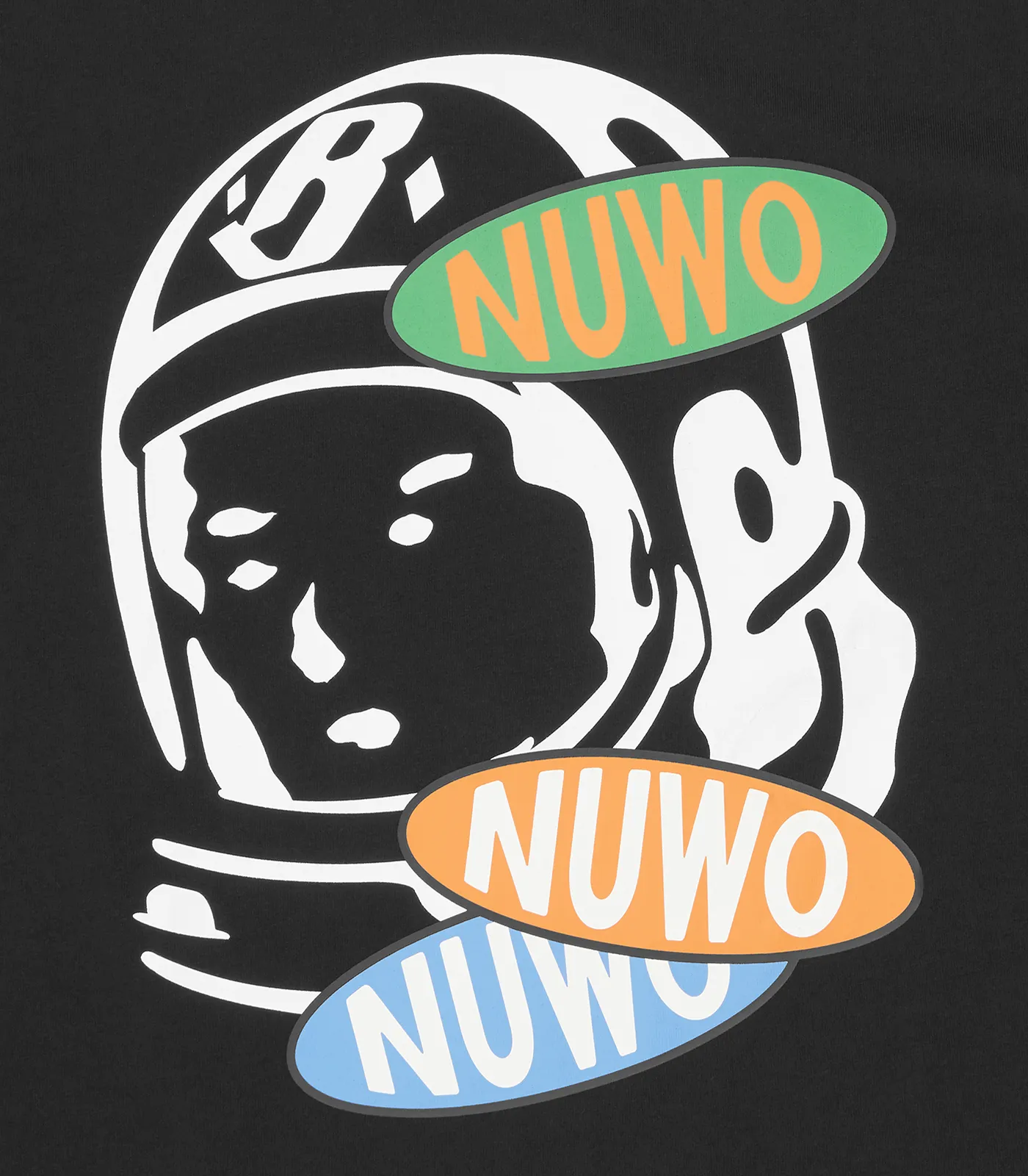 BBC X NUWO T-SHIRT - BLACK