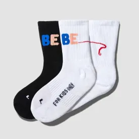 BE Classic Socks - 2 Pack Colorful Logo