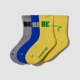 BE Classic Socks - 3 Pack Multicolor