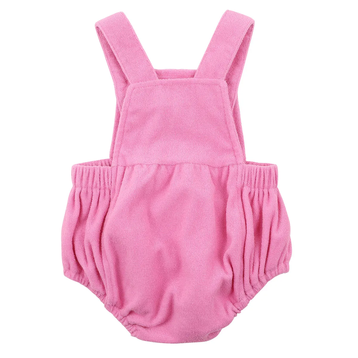 Bebe - Summer Pink Terry Romper