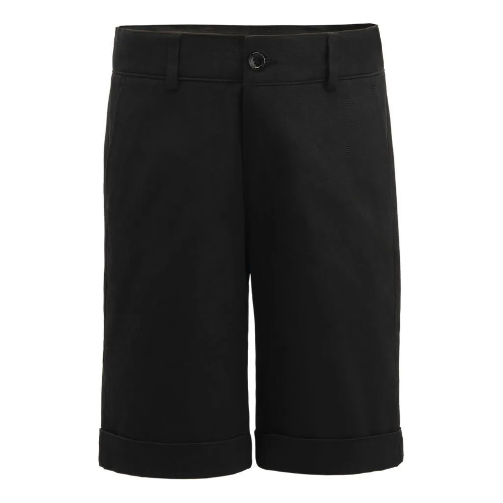 Black Formal Shorts