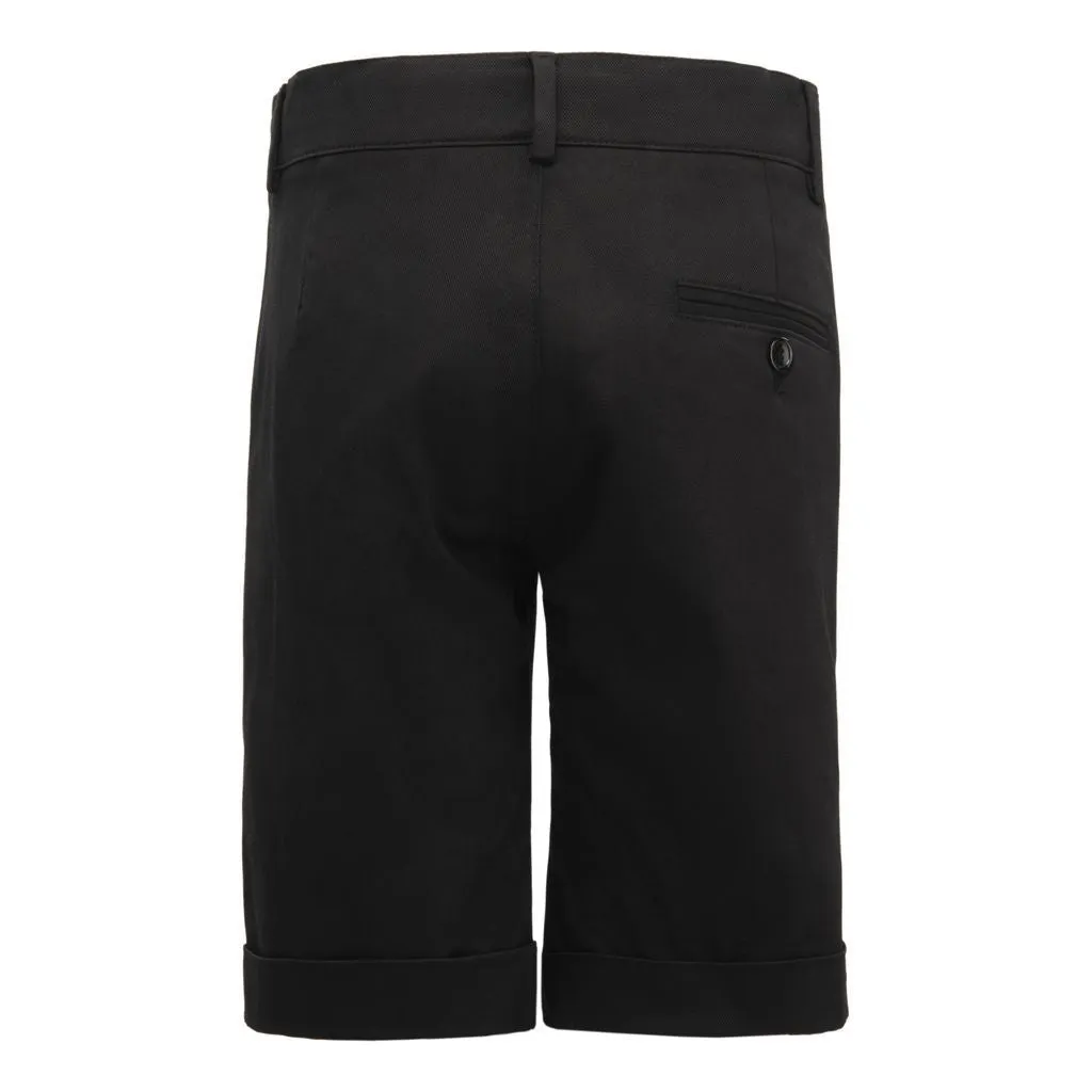 Black Formal Shorts