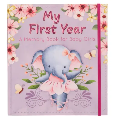 Book Baby Memory Book For Girls Hard Cover MBB018