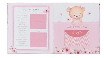 Book Baby Memory Book For Girls Hard Cover MBB018