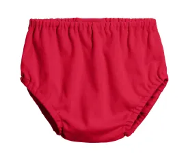 Boys and Girls Soft Cotton Diaper Cover  | Red