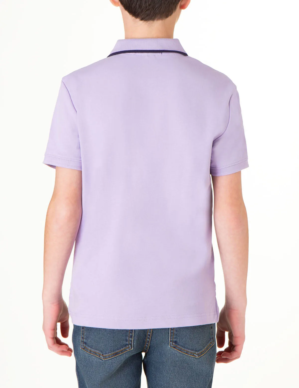 BOYS INTERLOCK POLO SHIRT