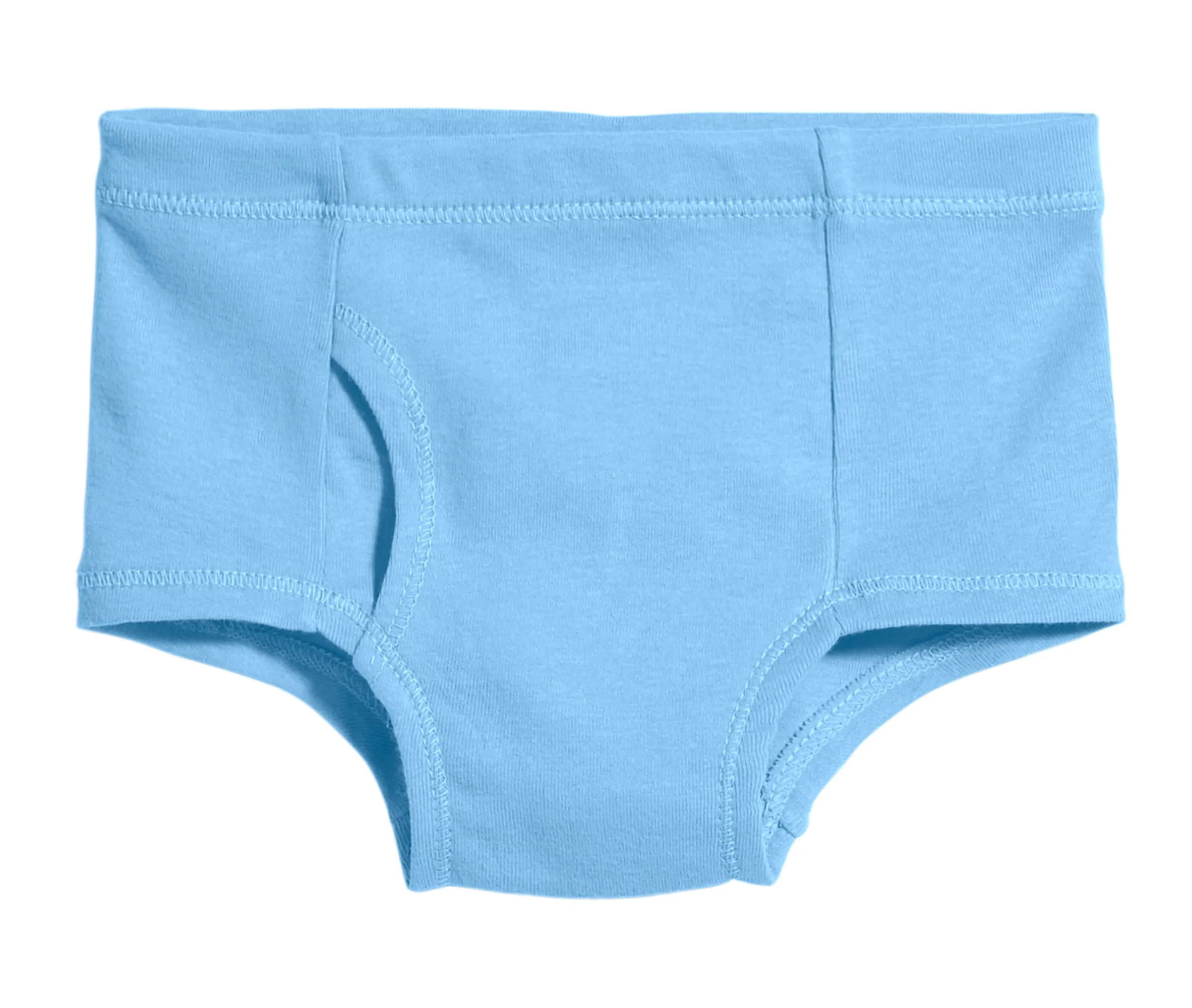 Boys Organic Cotton Brief | Bright Light Blue