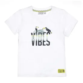 Boys T-shirt White Cockatoo | Dirkje