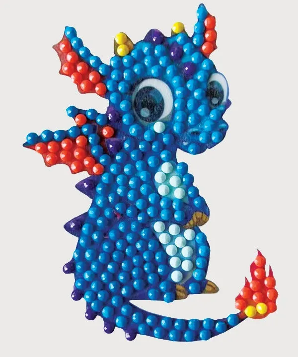 CAMK-67: "Cute Dragon" Crystal Art Motif