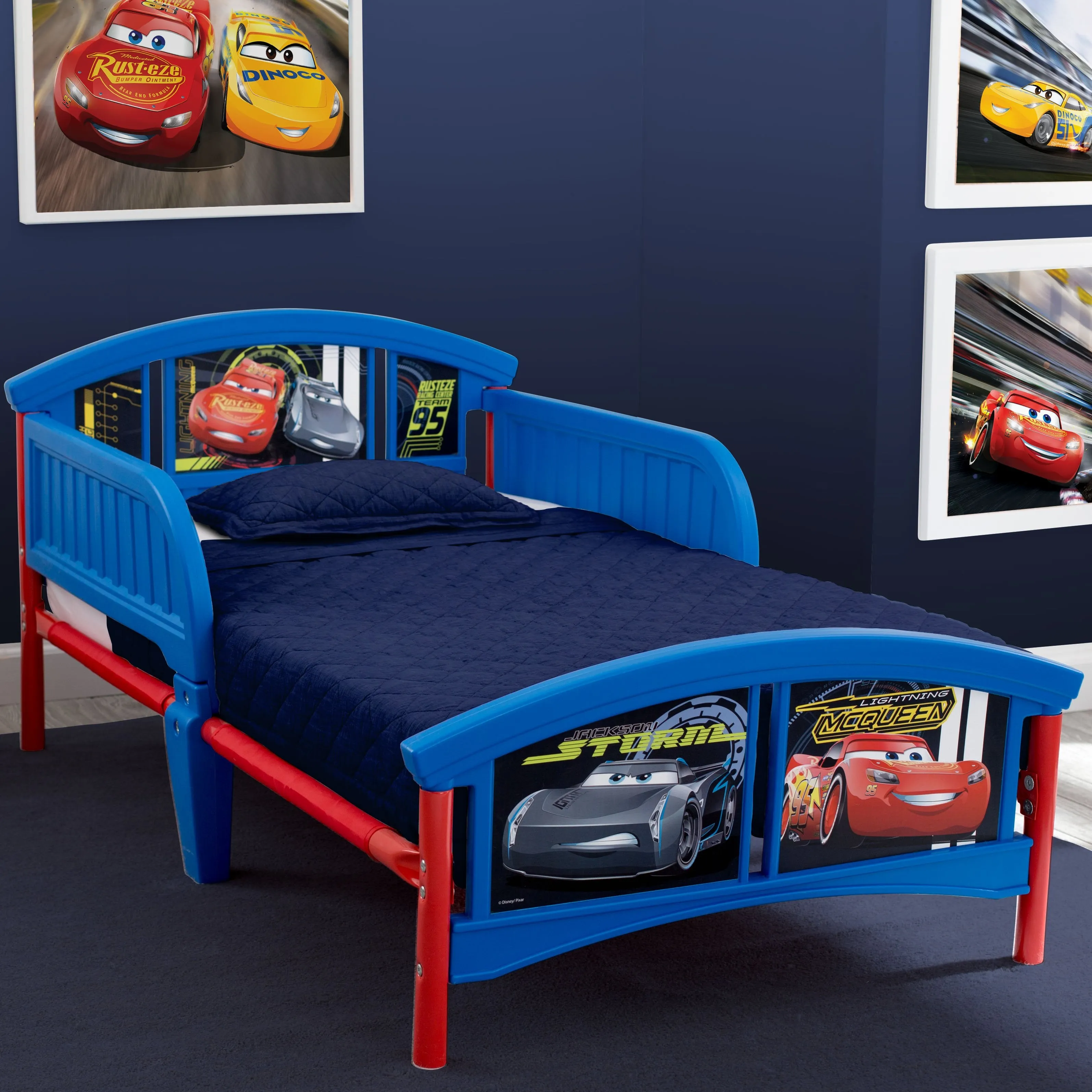 Cars Plastic Toddler Bed