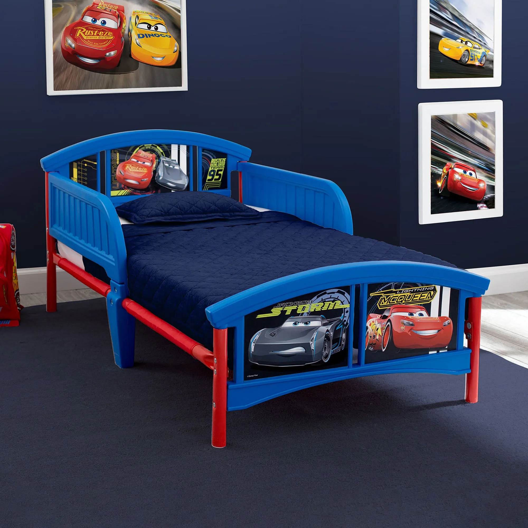 Cars Plastic Toddler Bed