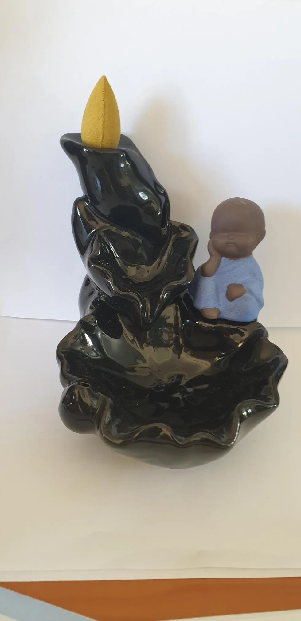 Ceramic Buddha Backflow Incense Burners