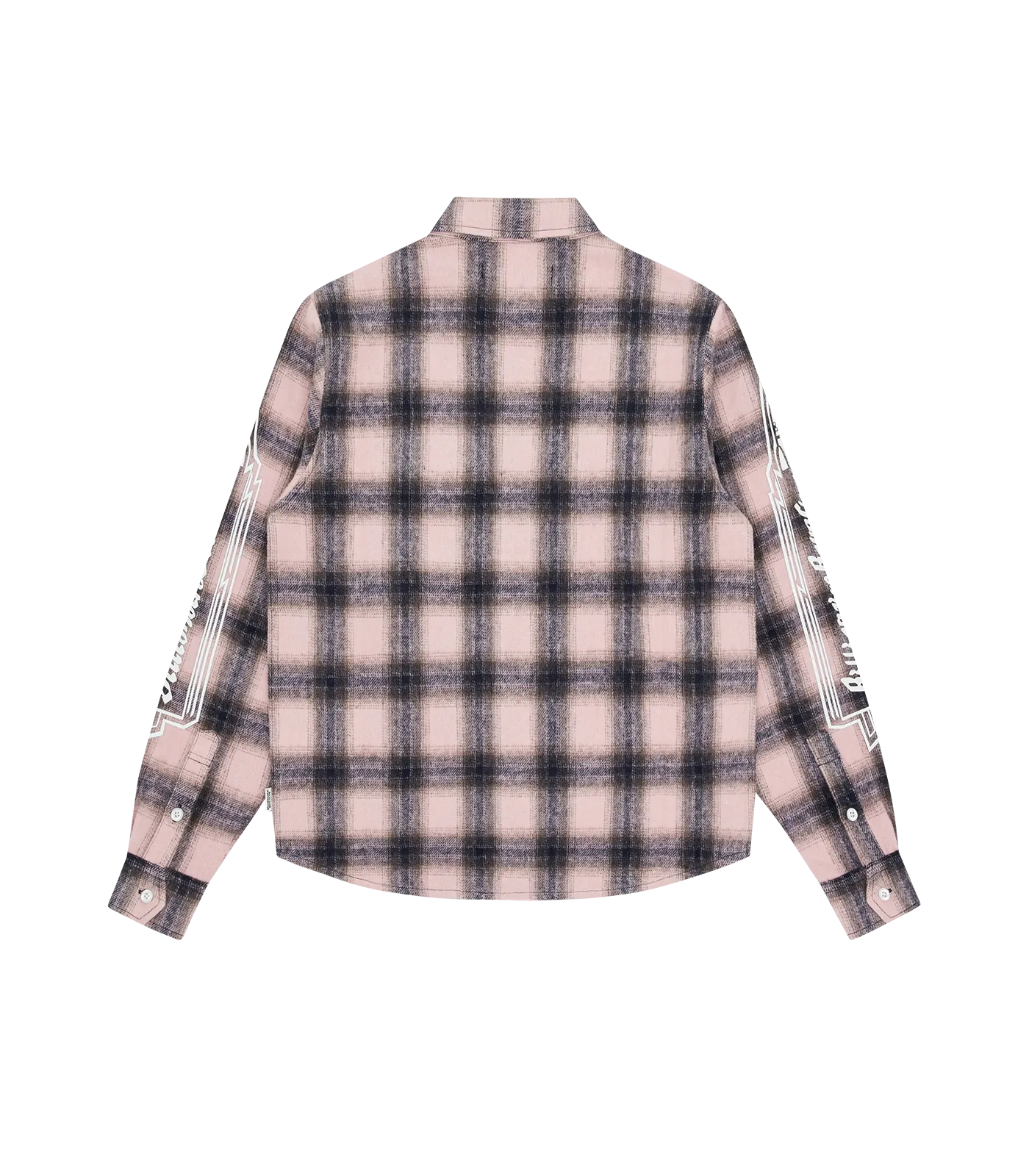 CHECK L/S SHIRT - PINK