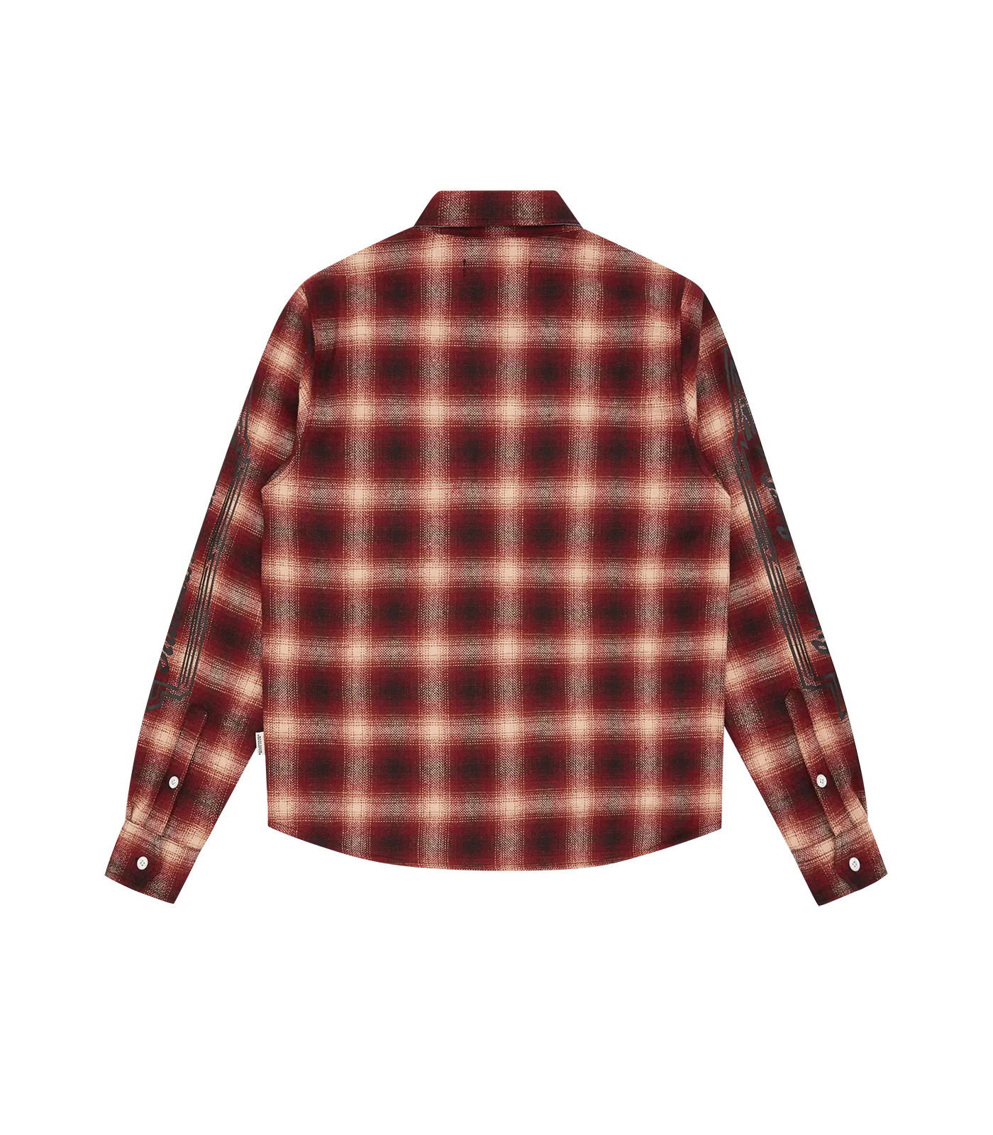 CHECK L/S SHIRT - RED