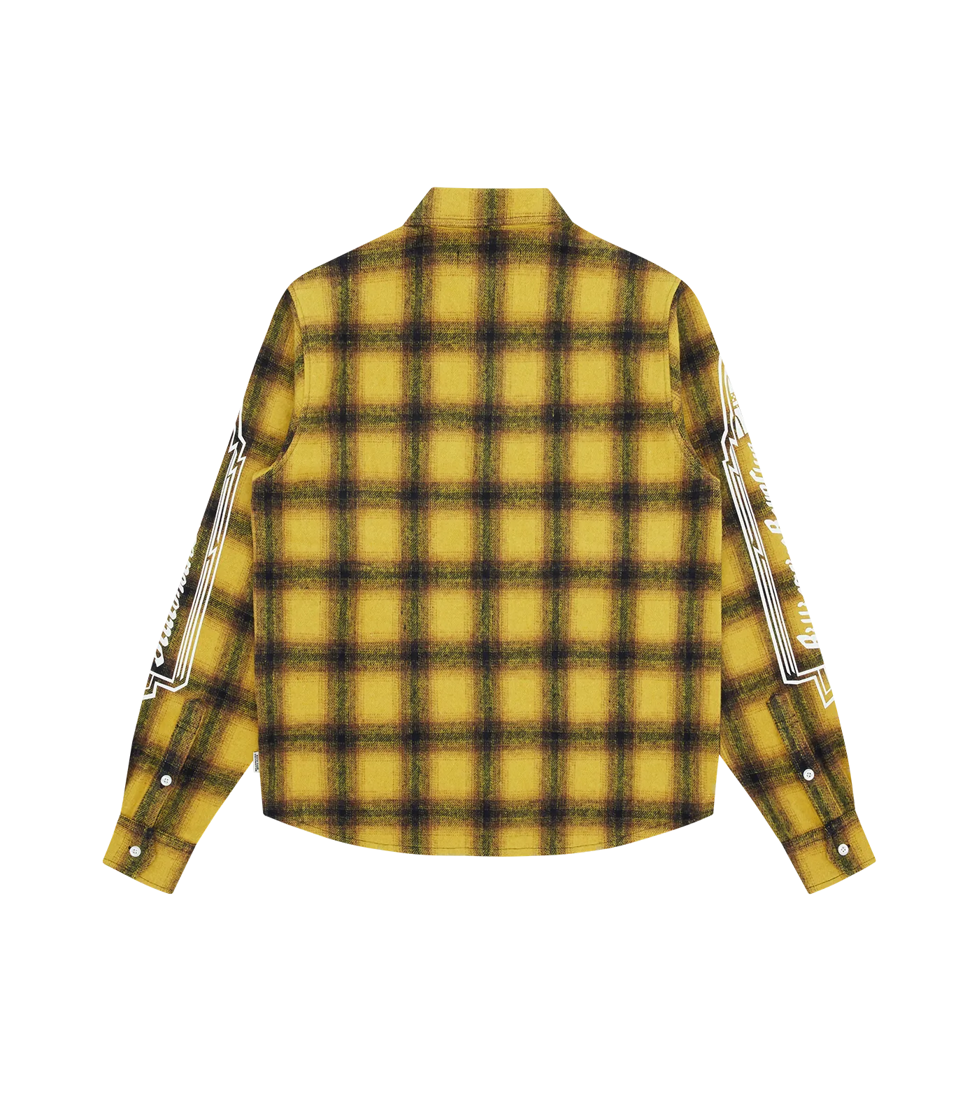 CHECK L/S SHIRT - YELLOW