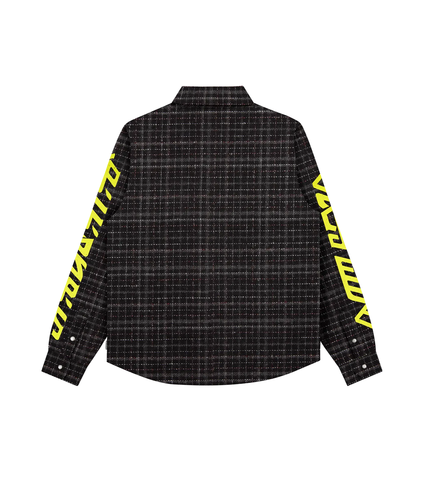 CHECK SHIRT - BLACK