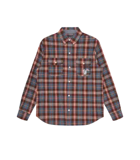 CHECK SHIRT - BROWN CHECK