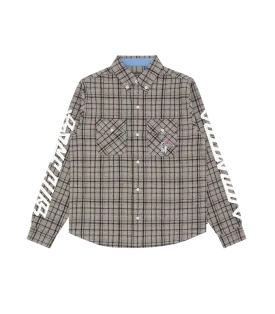 CHECK SHIRT - GREY