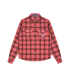 CHECK SHIRT - PINK