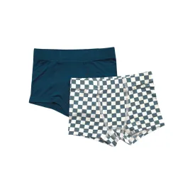 Checkered Boy's Boxer Set